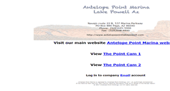 Desktop Screenshot of antelope-point.com