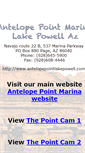 Mobile Screenshot of antelope-point.com